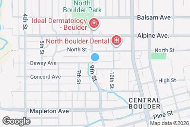 Map image of the property - Portland Place Apartments
