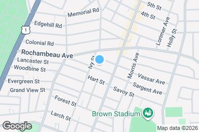 Map image of the property - 72 Dana St