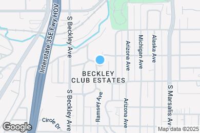 Map image of the property - 1406 Ramsey Ave