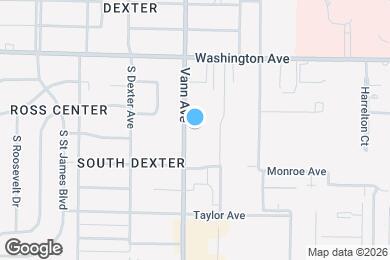 Map image of the property - 1166 Vann Ave