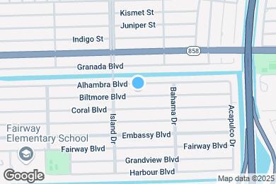 Map image of the property - 7619 Biltmore Blvd