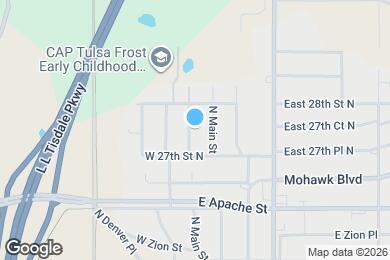 Map image of the property - 2725 N Boulder Ave