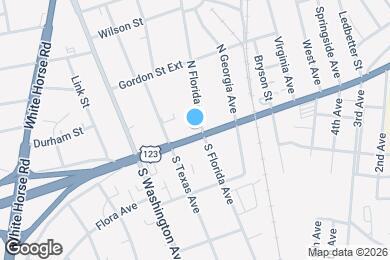 Map image of the property - 1600 Easley Bridge Rd