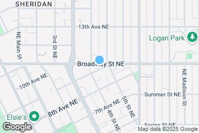 Map image of the property - 416 Broadway St NE