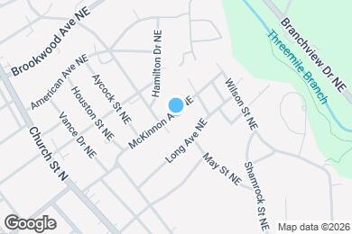 Map image of the property - 150 McKinnon Ave NE