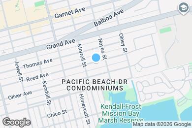 Map image of the property - 2043 Reed Ave