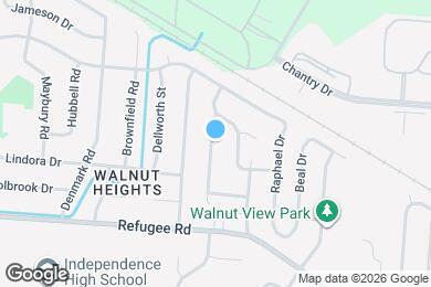 Map image of the property - 2710 Moundcrest St