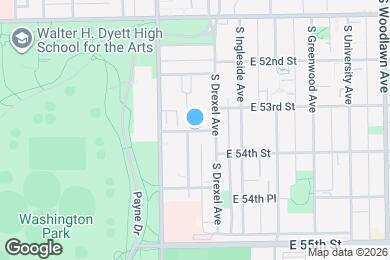 Map image of the property - 838 E 53rd St