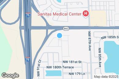 Map image of the property - 18401 NW 89th Ct