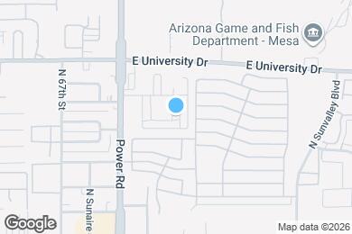 Map image of the property - 242 N 69th Pl