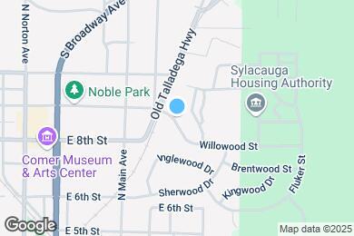 Map image of the property - 400 Willowood St