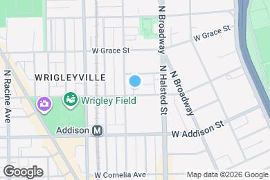 Map image of the property - 844 W Waveland Ave