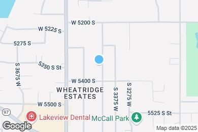 Map image of the property - 5353 S 3400 W