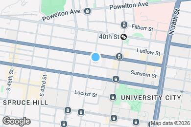 Map image of the property - 4053 Sansom St
