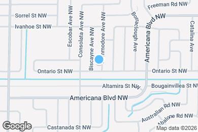 Map image of the property - 406 Commodore Ave NW