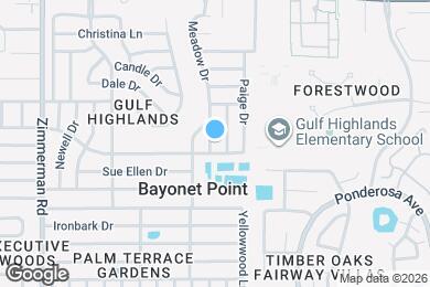 Map image of the property - 11610 Meadow Dr