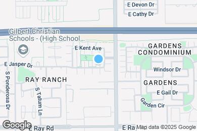 Map image of the property - 3922 E Jasper Dr