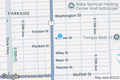 Map image of the property - 1724 Rodman St