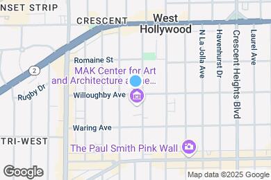Map image of the property - 911 N Kings Rd