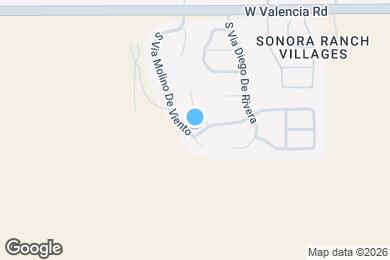 Map image of the property - 6755 S Via Molino De Viento
