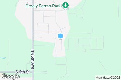 Map image of the property - 8733 S 1st St