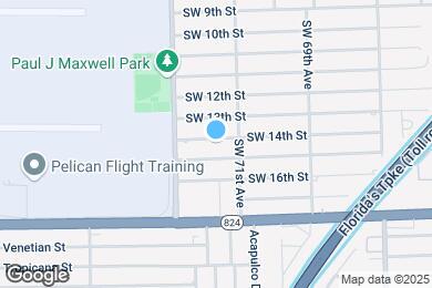 Map image of the property - 7130 SW 14th St