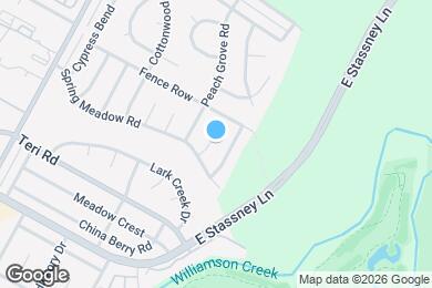 Map image of the property - 4805 Brook Creek Cove