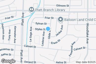 Map image of the property - 6221 Glide Ave