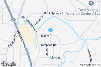Map image of the property - 1122 Elaine Dr
