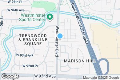 Map image of the property - 5980 W 94th Pl