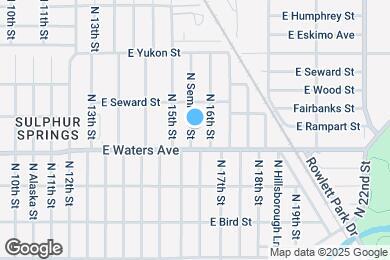 Map image of the property - 8405 N Semmes St