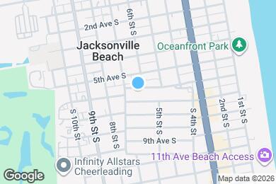 Map image of the property - 614 6th Ave S