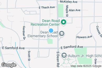 Map image of the property - Super Cute Cottage 1 mile from Toomers Corner