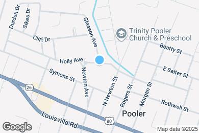 Map image of the property - 217 Holly Ave