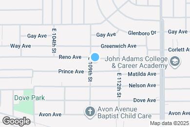 Map image of the property - 10906 Revere Ave