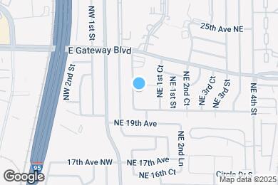 Map image of the property - 2132 NE 1st Way
