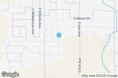 Map image of the property - 1443 W Afton St