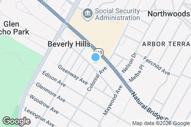 Map image of the property - 7019 Hunter Ave
