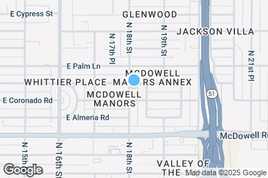 Map image of the property - 1813 N 18th St