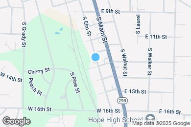 Map image of the property - 202 W 13th St