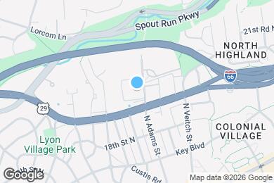 Map image of the property - Cortland on Adams
