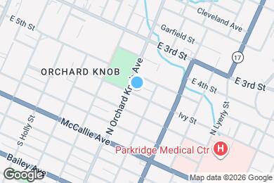 Map image of the property - 1905 Ivy St