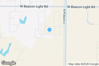 Map image of the property - 9398 W Barcelona St