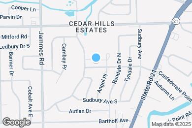 Map image of the property - 6157 Cedar Hills Blvd