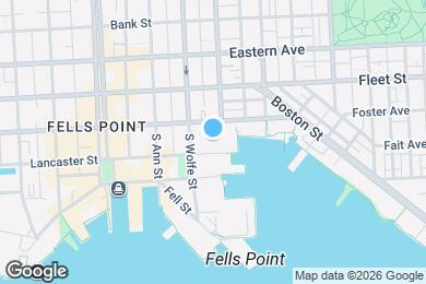 Map image of the property - Elms Fells Point
