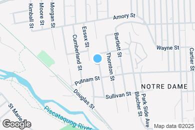 Map image of the property - 222 Whipple St