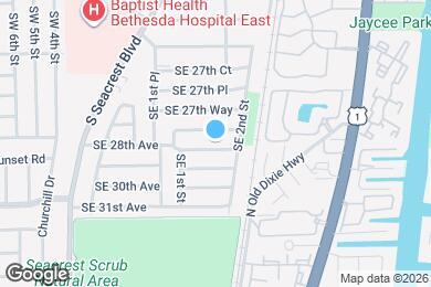 Map image of the property - 171 SE 28th Ave
