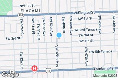 Map image of the property - 345 SW 49th Ave