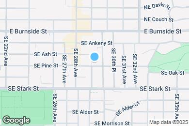 Map image of the property - 2903-2909 SE Pine St
