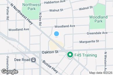 Map image of the property - 1041 N Northwest Hwy